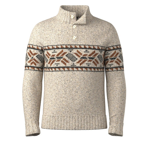 Men's Heavy Henley Sweater
