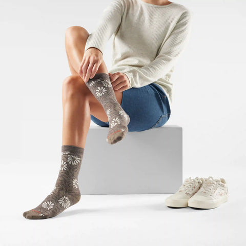 Women's Everyday Floral Crew Socks