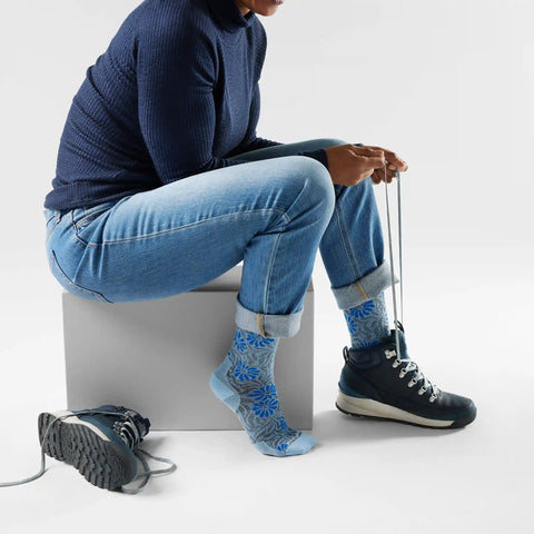 Women's Everyday Floral Crew Socks