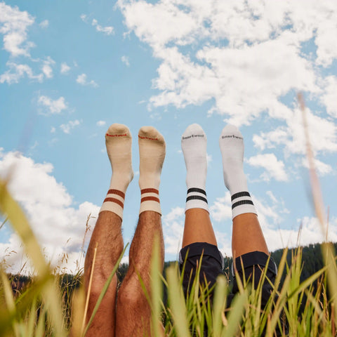 Everyday Athletic Striped Crew Socks