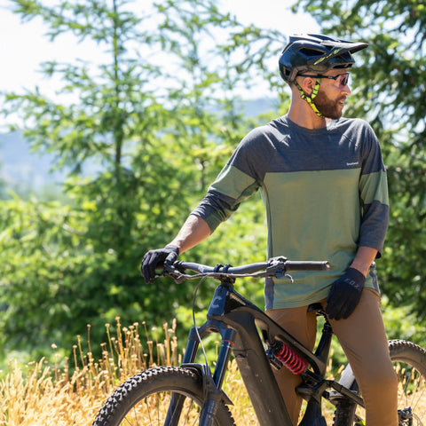 Men's Mountain Bike 3/4 Sleeve Jersey