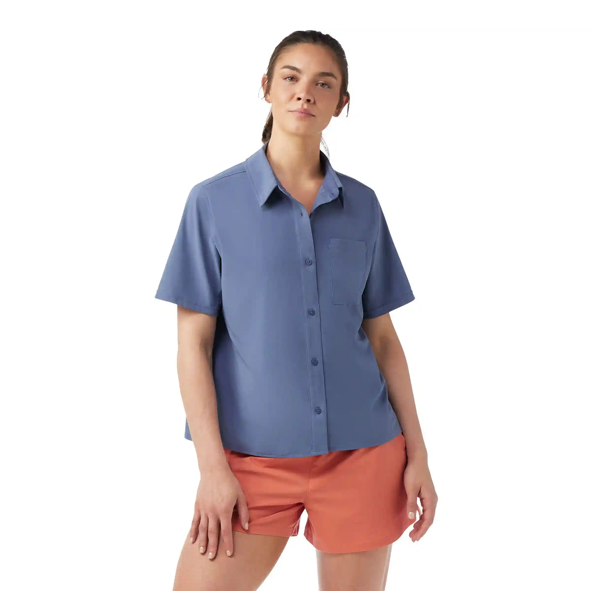 Women’s Everyday Short Sleeve Button Down