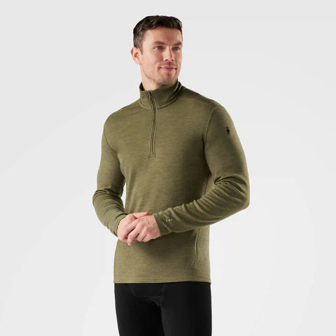 Men's Classic Thermal Merino Base Layer 1/4 Zip