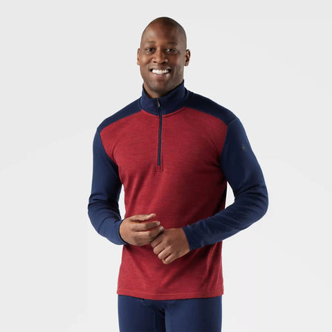 Men's Classic Thermal Merino Base Layer 1/4 Zip