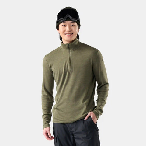 Men's Classic Thermal Merino Base Layer 1/4 Zip Boxed