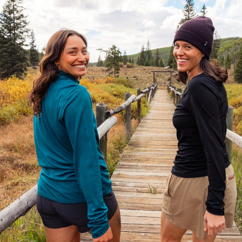 Women's Classic Thermal Merino Base Layer 1/4 Zip