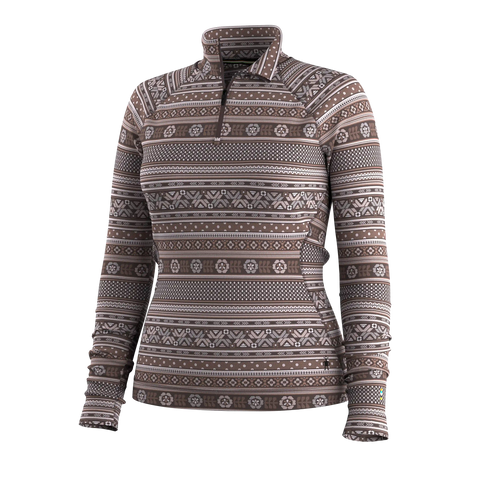Women's Classic Thermal Merino Base Layer 1/4 Zip Boxed