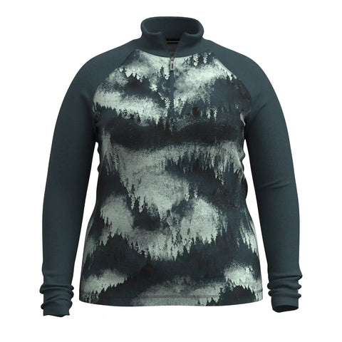 Women's Classic Thermal Merino Base Layer 1/4 Zip Plus