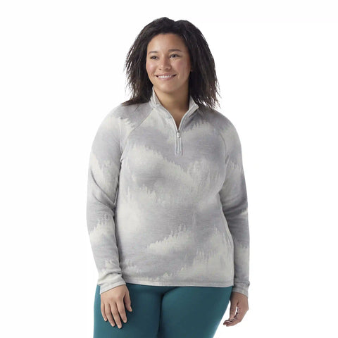 Women's Classic Thermal Merino Base Layer 1/4 Zip Plus