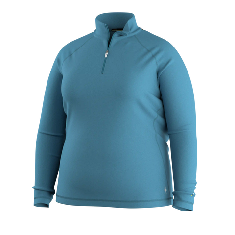 Women's Classic Thermal Merino Base Layer 1/4 Zip Plus