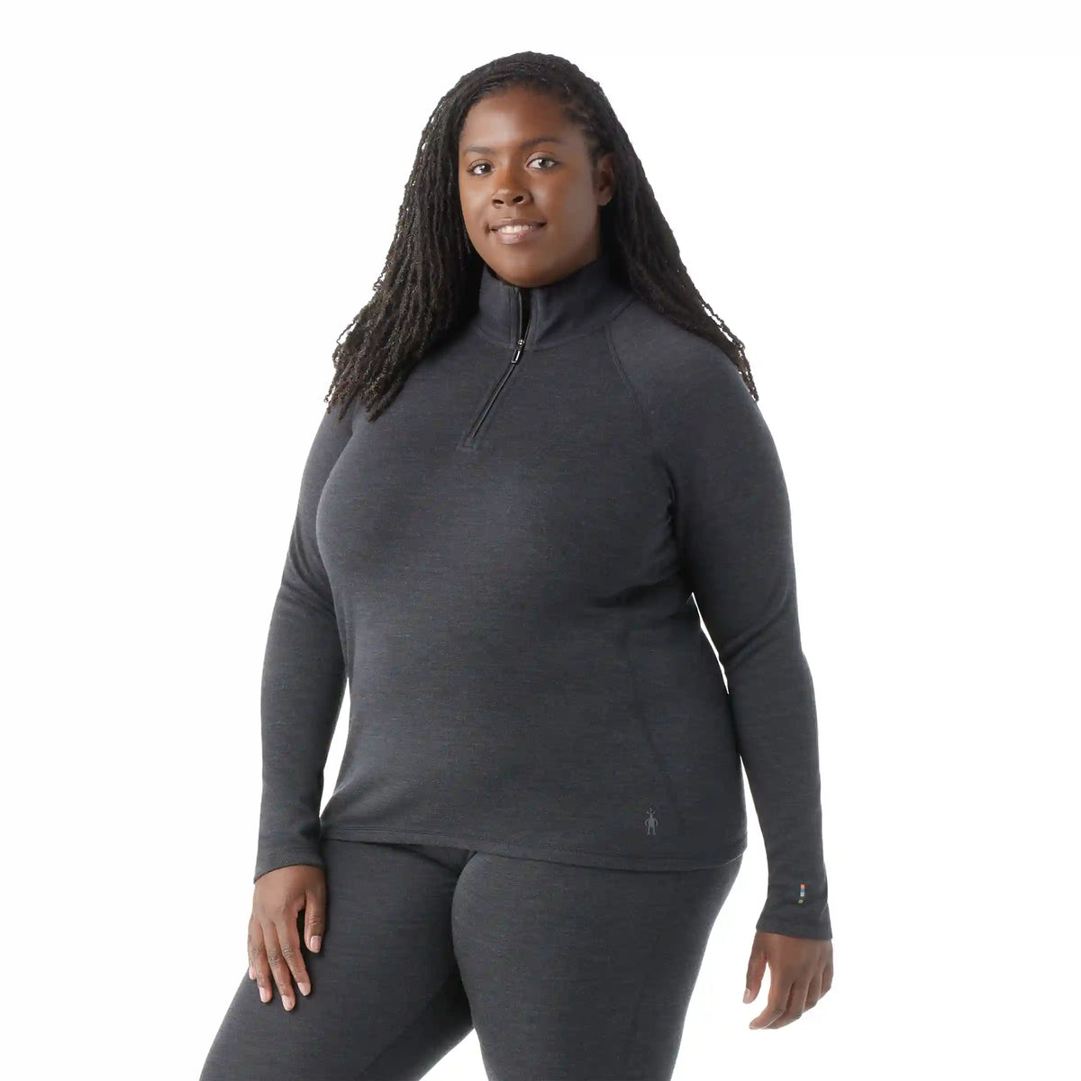 Women's Classic Thermal Merino Base Layer 1/4 Zip Plus