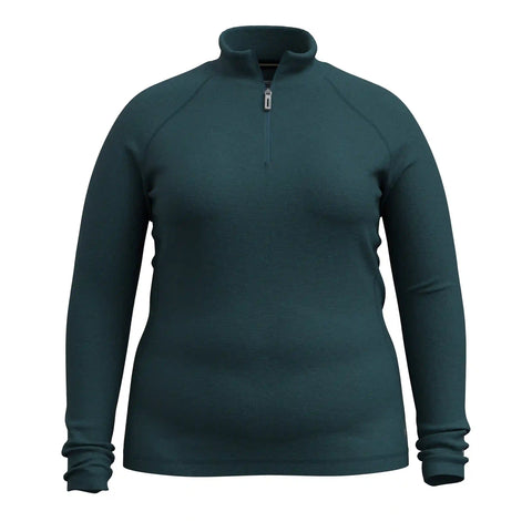 Women's Classic Thermal Merino Base Layer 1/4 Zip Plus
