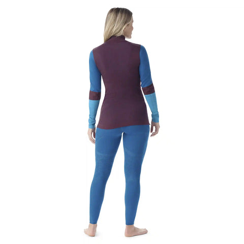 Women's Intraknit™ Thermal Merino Base Layer Colorblock 1/4 Zip