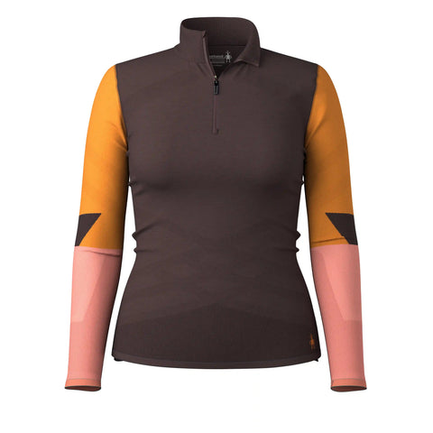 Women's Intraknit™ Thermal Merino Base Layer Colorblock 1/4 Zip