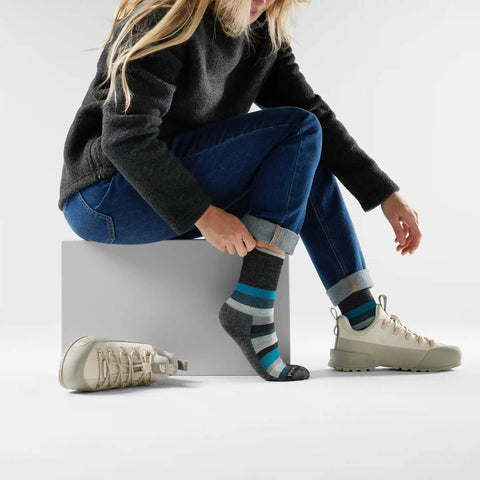 Women's Everyday Multi-Stripe Crew Socks