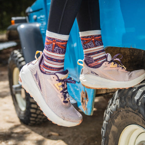 Women's Hike Dragon Stitch Mid Crew Socks
