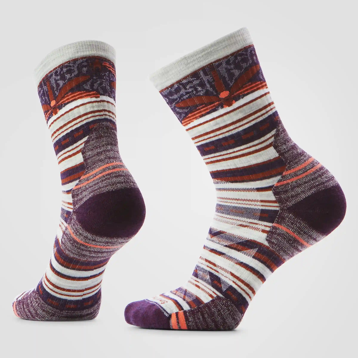 Women's Hike Dragon Stitch Mid Crew Socks