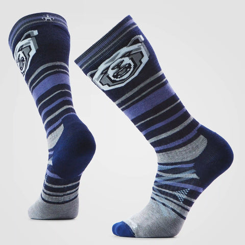 Ski Growling Grizzly Over The Calf Socks