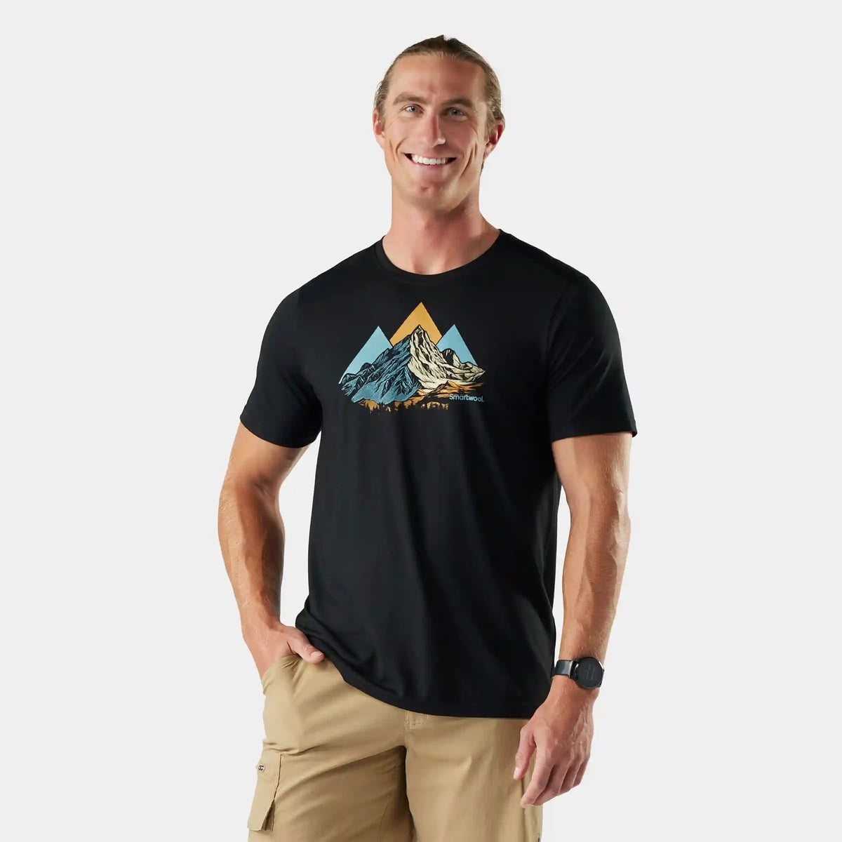 Men's Peak Bagger Active Short Sleeve Graphic Tee