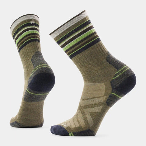 Hike Striped Crew Socks