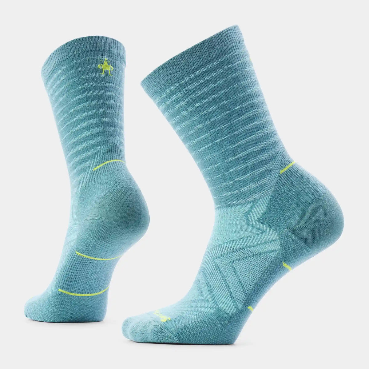 Women's Run Pattern Crew Socks