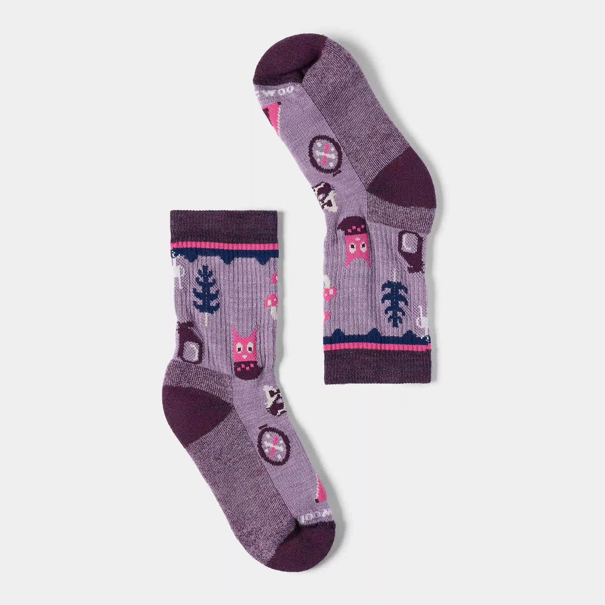 Kids' Hike Critter Cache Crew Socks