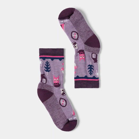 Kids' Hike Critter Cache Crew Socks