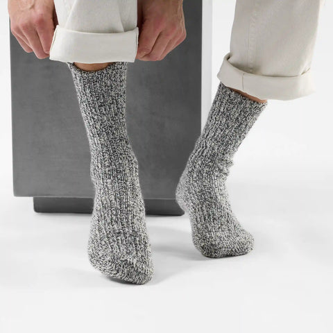 Everyday Cozy Heritage Rib Crew Socks