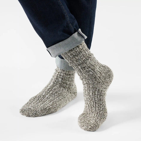 Everyday Cozy Heritage Rib Crew Socks