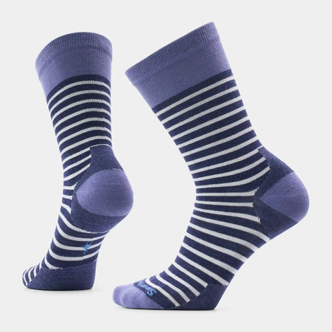 Women's Everyday Pin Stripe Crew Socks