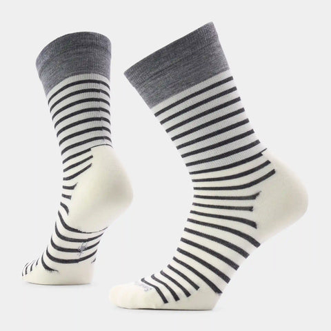 Women's Everyday Pin Stripe Crew Socks
