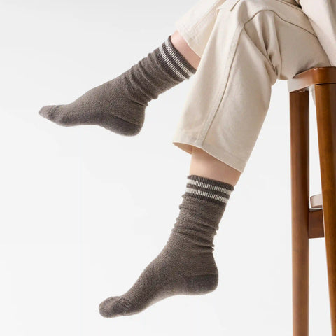 Women's Everyday Courtside Texture Tall Crew Socks