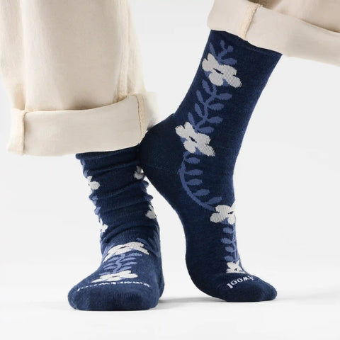Women's Everyday Garden Vine Crew Socks