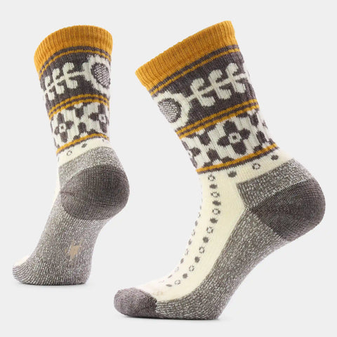 Women's Everyday Cozy Retro Sunflower Crew Socks