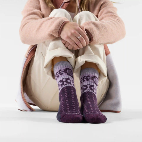 Women's Everyday Cozy Retro Sunflower Crew Socks