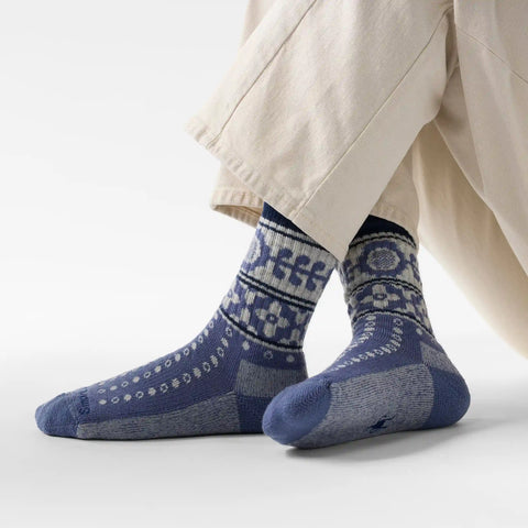 Women's Everyday Cozy Retro Sunflower Crew Socks