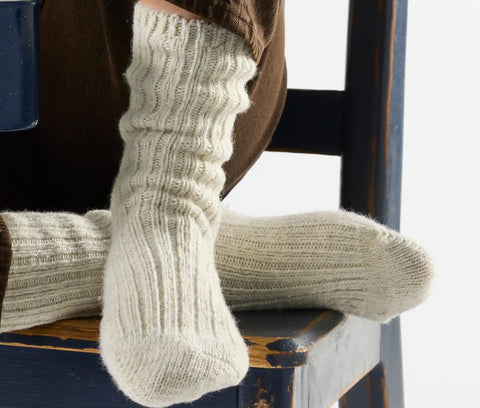 Women's Everyday Cozy Heritage Rib Crew Socks