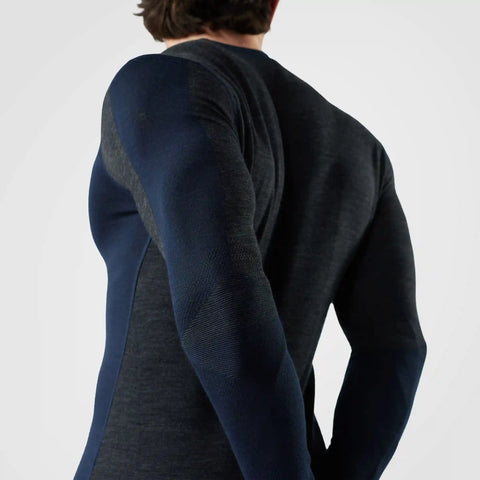 Men's Intraknit™ Thermal Merino Base Layer Colorblock Crew