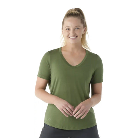 Women's Active Ultralite V-Neck Short Sleeve