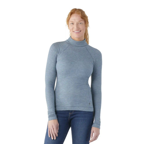 Women's Thermal Merino Rib Turtleneck