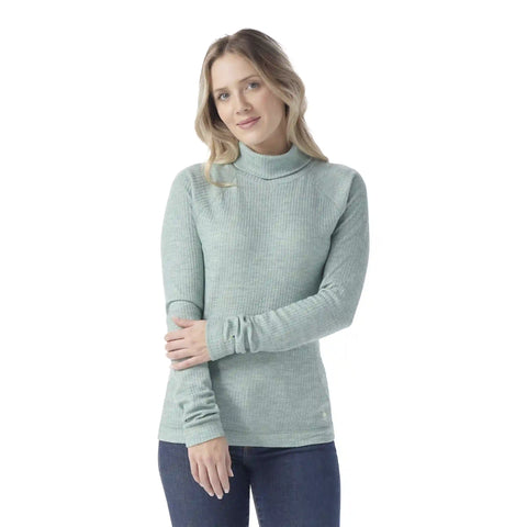 Women's Thermal Merino Rib Turtleneck