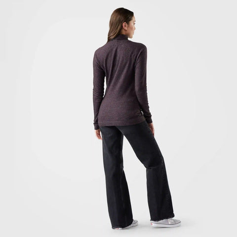 Women's Thermal Merino Rib Turtleneck