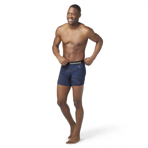 Men's Merino Print Boxer Brief