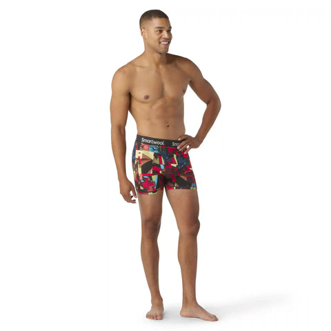 Men's Merino Print Boxer Brief