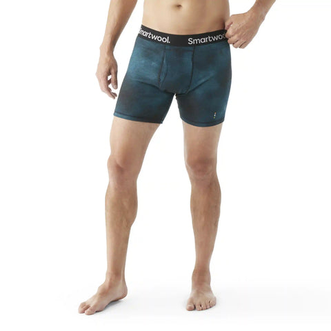 Men's Merino Print Boxer Brief