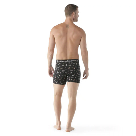 Men's Merino Print Boxer Brief