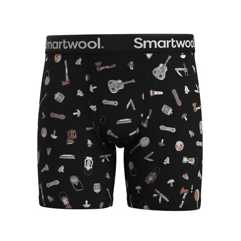 Men's Merino Print Boxer Brief