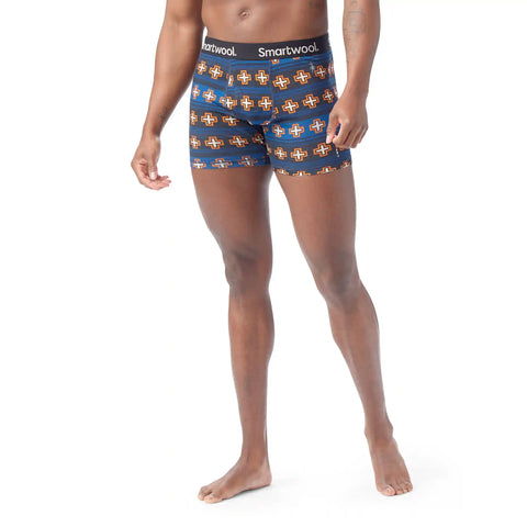 Men's Merino Print Boxer Brief