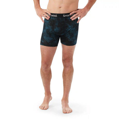 Men's Merino Print Boxer Brief