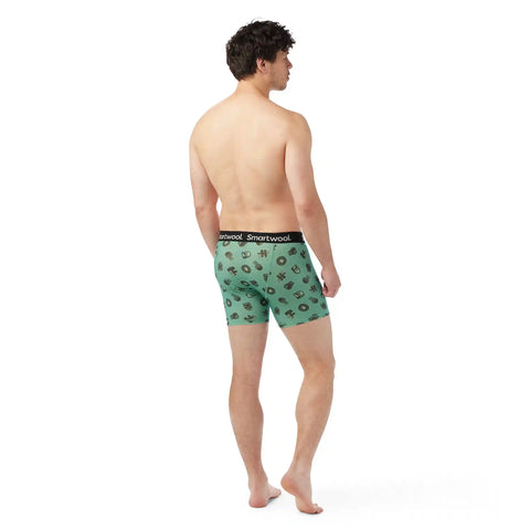 Men's Merino Print Boxer Brief